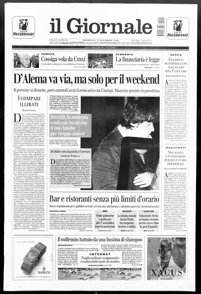 Il giornale : quotidiano del mattino